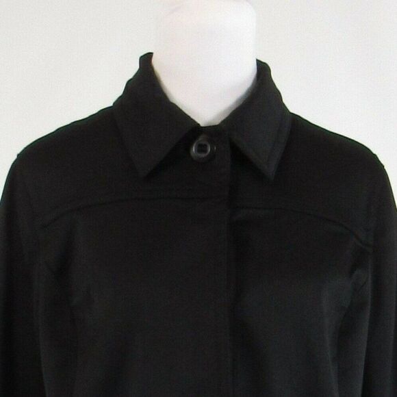 Black MAGASCHONI COLLECTION 3/4 sleeve jacket 10 - Picture 2 of 8